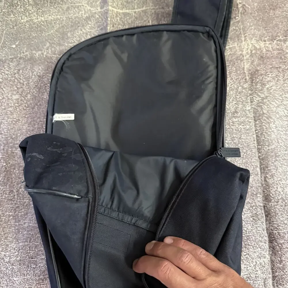 Vintage 90's Polo Sport Navy Blue Crossbody Sling Day Pack Small Backpack Bag